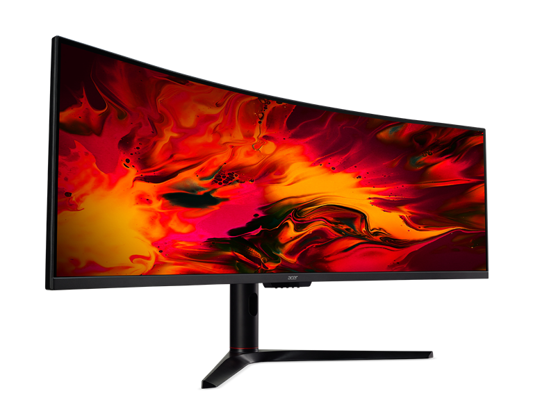 49'' ACER Nitro EI491CURSbmiipphx VA, 5120x1440, 4 ms, 350, HDR 400cd, 120Hz, 2xHDMI(2.0) + 2xDP(1.4) + SPK + Audio Out, Speakers 3Wx2, FreeSync Premium, HDR 400, hadj 95, Vesa:75x75 Curved 1800R арт. UM.SE1CD.S02