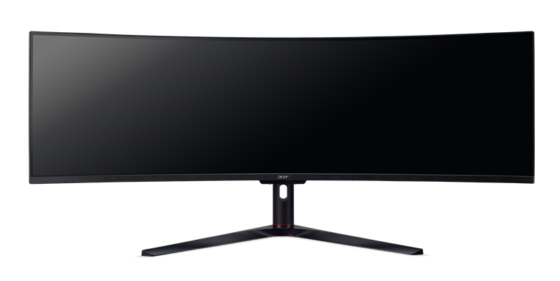 49'' ACER Nitro EI491CURSbmiipphx VA, 5120x1440, 4 ms, 350, HDR 400cd, 120Hz, 2xHDMI(2.0) + 2xDP(1.4) + SPK + Audio Out, Speakers 3Wx2, FreeSync Premium, HDR 400, hadj 95, Vesa:75x75 Curved 1800R арт. UM.SE1CD.S02