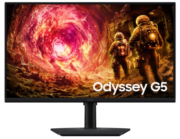 Samsung 27" Odyssey G5 S27FG502EI IPS 16:9 2560x1440x180Hz 1ms 300cd 1000:1 178/178 HDMI DP HAS Pivot Tilt Swiv БП внешн VESA Black арт. LS27FG502EIXCI