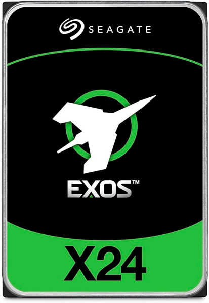 Seagate Exos X24 HDD 3.5" SAS 20Tb, 7200 rpm, 512Mb buffer, 512e/4Kn, CMR, ST20000NM007H, 1 year