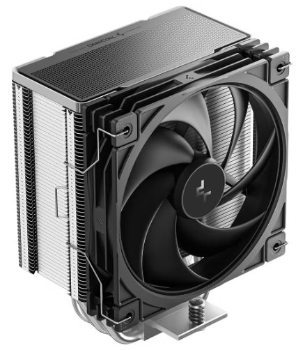 DEEPCOOL AG500 G2 LGA1851/1700/AM5/AM4 (12шт/кор, TDP 250W, PWM, Fan 120mm, 5 тепл.трубок, черный) RET (R-AG500-BKNPMG2-G)