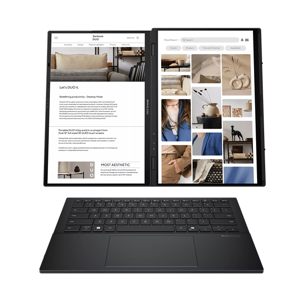 Ноутбук ASUS Zenbook Duo UX8406CA-QL460X арт. 90NB14X1-M00UA0