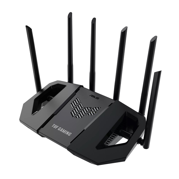 роутер ASUS TUF-BE6500//802.11 a/b/g/n/ac/ax/be, 2,4 + 5 gGz, black (незначительное повреждение коробки)