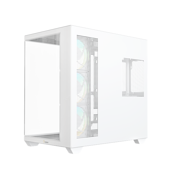 Ocypus Gamma C74 WH ARGB, ATX, Type-C*1+USB3.0*2, SIDE 3x120mm ARGB, REAR 1x120mm ARGB