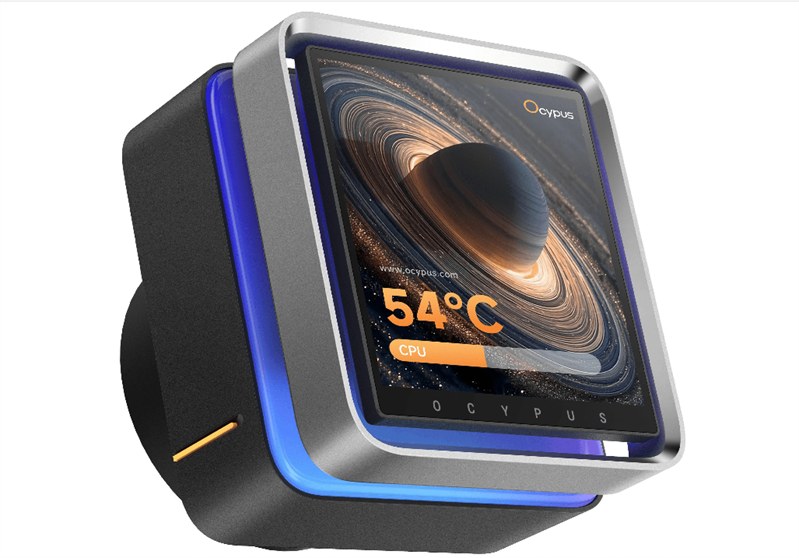 Ocypus Sigma L36 EX BK ARGB, 360mm, LCD Pump 3.95" IPS, 3x120mm ARGB fans, LGA115X/1200/1700/18XX, AM4/AM5