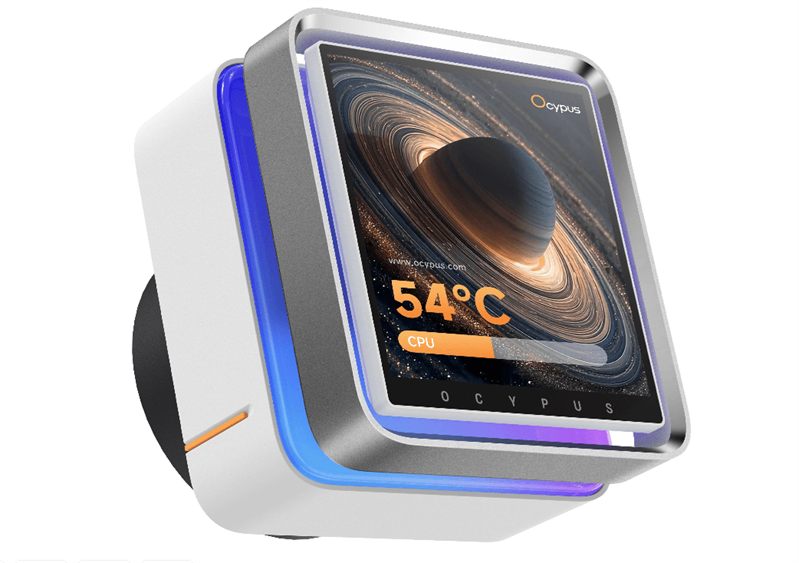Ocypus Sigma L36 EX WH ARGB, 360mm, LCD Pump 3.95" IPS, 3x120mm ARGB fans, LGA115X/1200/1700/18XX, AM4/AM5