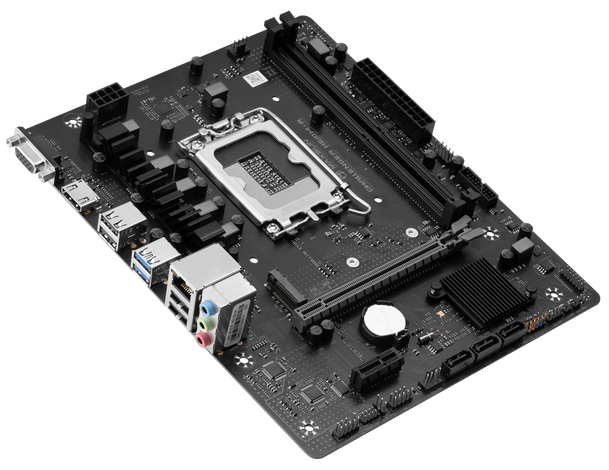 MAXSUN MS-Challenger H610M-R V2, LGA1700, H610, 2*DDR4, 3*SATA3, 1*M.2, USB 3.2, USB 2.0, 1*PCIEx16, 1*PCIEx1, VGA+HDMI, mATX