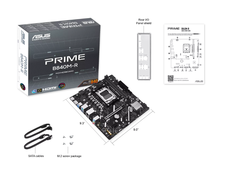 Материнская плата ASUS PRIME B840M-R