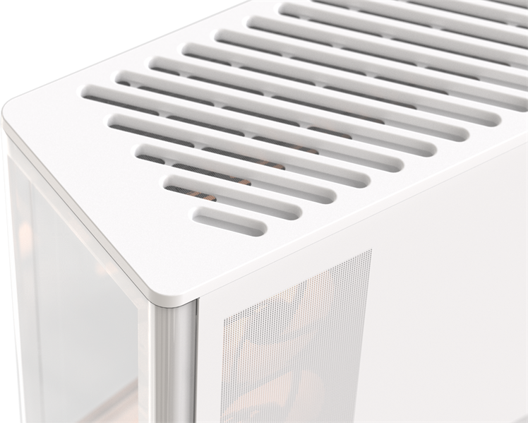 корпус Formula V Line Crystal U9 PA White, ATX, TYPE-C*1, USB3.0*2, Curved Glass, SIDE 3x PERFORMANCE ARGB, REAR 1x PERFORMANCE ARGB (существенное повреждение коробки)