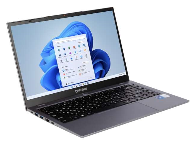 Ноутбук IRBIS 14NBP3003 14" FHD (1920x1080) IPS 300cd,Core i5-1240P,16Gb DDR4-3200(1),512Gb SSD,Wi-Fi 6+BT 5,48Wh,Metal case,Kbd Backlit,FPS,TPM 2.0,1.55kg,Grey,3y warranty,no OS (после тестирования)