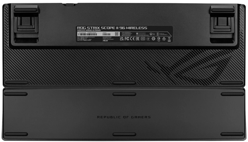ASUS X901 ROG STRIX SCOPE II 96s, 96%, Wireless, Mechanical, ROG NX Snow, PBT, RGB, Black арт. 90MP037A-BKRA00
