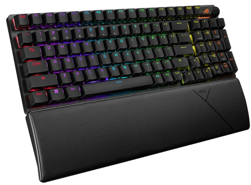 ASUS X901 ROG STRIX SCOPE II 96s, 96%, Wireless, Mechanical, ROG NX Snow, PBT, RGB, Black арт. 90MP037A-BKRA00