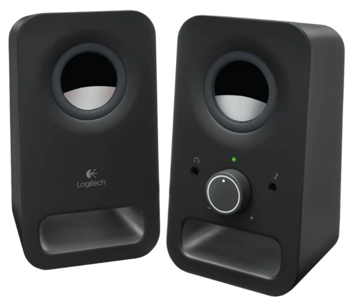 Logitech Speaker System Z150, 2.0, 3W (RMS), MIDNIGHT BLACK, [980-000816]