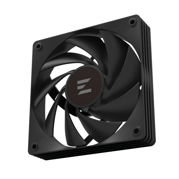 ZALMAN ZM-XF120 BLACK, 120x120x25mm, 4-PIN PWM, 600-2000 RPM, 32,9 DBA MAX, HYDRO BEARING