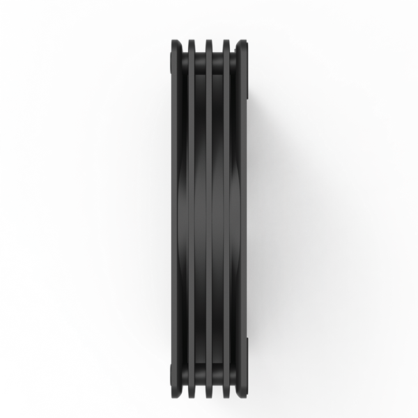 ZALMAN ZM-XF120 BLACK, 120x120x25mm, 4-PIN PWM, 600-2000 RPM, 32,9 DBA MAX, HYDRO BEARING