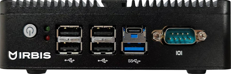 Персональный компьютер IRBIS Smartdesk mini PC Fanless Intel N100 (4C/4T - up to 3.4Ghz), 8GB DDR4 2666, 256 GB SSD M.2, Intel UHD, WiFi, BT, 1xDP, 2x HDMI, 1xRS232 (serial COM port), NoOS, 1Y арт. ISDP1010HA