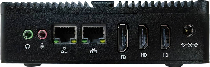 Персональный компьютер IRBIS Smartdesk mini PC Fanless Intel N100 (4C/4T - up to 3.4Ghz), 8GB DDR4 2666, 256 GB SSD M.2, Intel UHD, WiFi, BT, 1xDP, 2x HDMI, 1xRS232 (serial COM port), NoOS, 1Y арт. ISDP1010HA