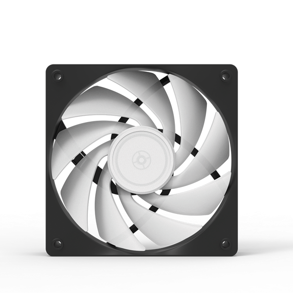 ZALMAN ZM-XF120 ARGB BLACK, 120x120x25mm, 4-PIN PWM, 600-2000 RPM, 32,9 DBA MAX, HYDRO BEARING