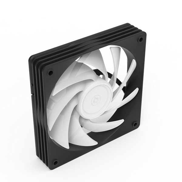 ZALMAN ZM-XF120 ARGB BLACK, 120x120x25mm, 4-PIN PWM, 600-2000 RPM, 32,9 DBA MAX, HYDRO BEARING