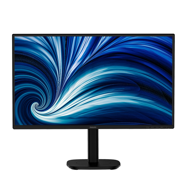 27" Philips 27B2N3200А 1920x1080 WLED, 16:9 IPS 300cd, 1500:1, 50M:1, 4ms, 178°/178°, VGA, HDMI, DP, 120Hz, Speakers, Tilt, Height, Swivel, Pivot, Internal, VESA, Black, 3y