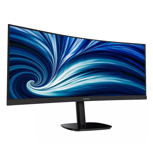 34" Philips 34B2N3500C Curved 3440x1440, WLED, 21:9, VA, 350cd, 4ms, 3500:1, 178/178, 2*HDMI, DP, 3x USB 3.2, USB-C(15W), 120Hz, Tilt, Height, Swivel, Speak, Internal, VESA, Black, 3y арт. 34B2N3500C/01