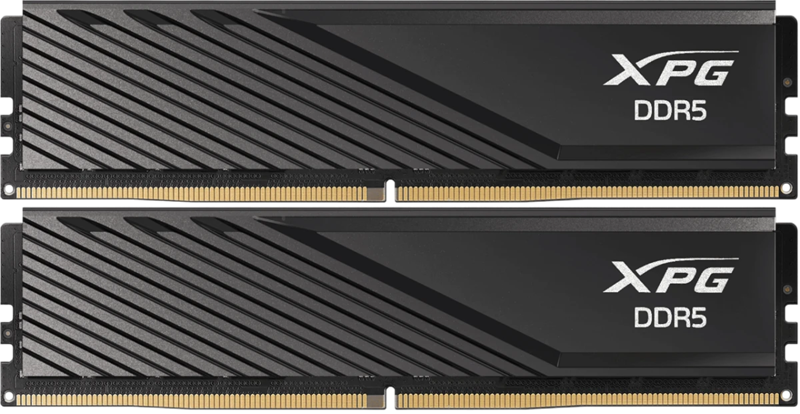 ADATA LANCER DDR5 DIMM 32GB 6000MHz 2*16GB 28-36-36 1.4V BLACK DUAL TRAY арт. AX5U6000C2816G-DTLABBK