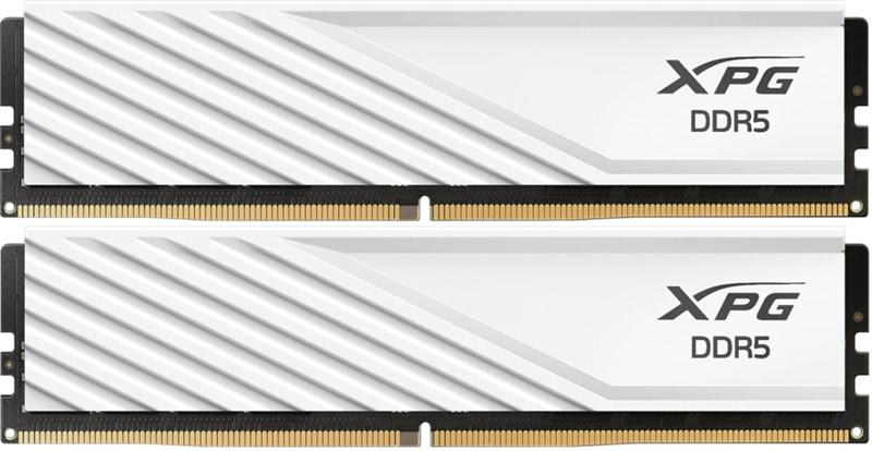 ADATA LANCER DDR5 DIMM 32GB 6000MHz 2*16GB 28-36-36 1.4V WHITE DUAL TRAY арт. AX5U6000C2816G-DTLABWH