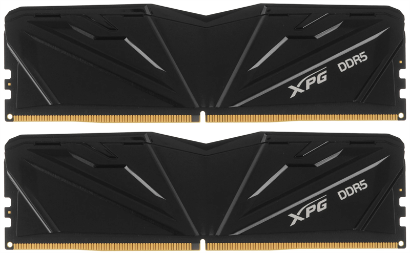 ADATA ARMAX DDR5 DIMM 32GB 6000MHz 2*16GB 36-38-38 1.35V BLACK DUAL COLOR BOX арт. AX5U6000C3616G-DTAMBK