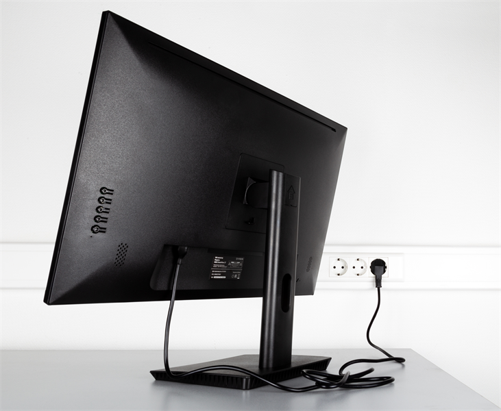 27" IRBIS SMARTVIEW 27 LED Monitor 1920x1080, 16:9, IPS, 250 cd/m2, 1000:1, 3ms, 178°/178°, VGA, HDMI, DP, Audio output, 100Hz, Speak, Tilt, VESA, Внутр. Бп, Black 3y (China) (Полоса снизу экрана) арт. IMVW27FID01-NNC-003