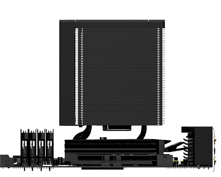 ID-COOLING FROZN A620 SLK LGA1954/1851/1700/1200/115X/AM5/AM4 (6шт/кор, TDP 260W, PWM, черный, 6 тепл.трубок + медная база, DUAL FAN 120mm) RET