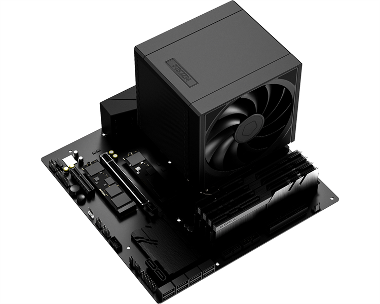ID-COOLING FROZN A620 SLK LGA1954/1851/1700/1200/115X/AM5/AM4 (6шт/кор, TDP 260W, PWM, черный, 6 тепл.трубок + медная база, DUAL FAN 120mm) RET