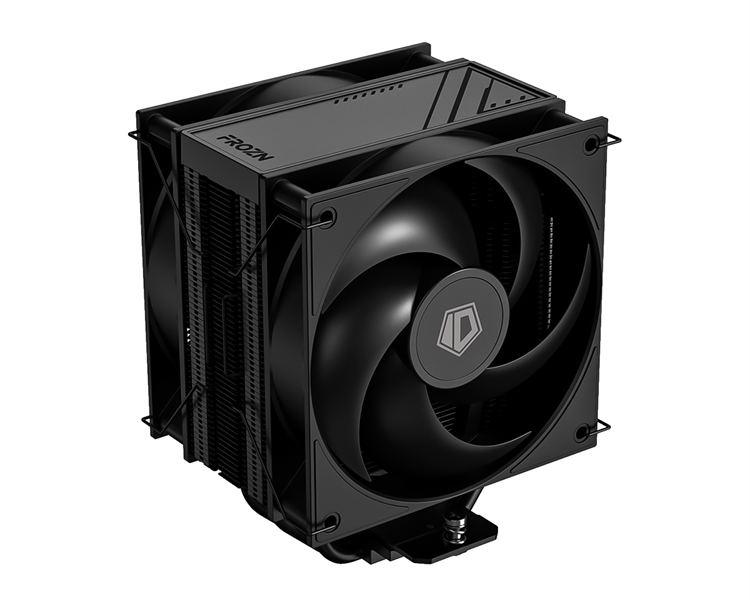ID-COOLING FROZN A410 XE DK LGA1851/1700/1200/115X/AM5/AM4 (10шт/кор, TDP 230W, PWM, 4 тепл.трубки прямого контакта, DUAL FAN 120mm, черный) RET