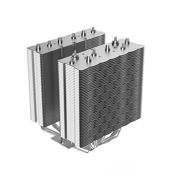 Ocypus Delta A62 EXS BK, 120mm FAN, FULL-COVER SHROUD, 6 HEAT PIPES, 4-PIN PWM, 600-1800 RPM, 31DBA, HYDRO BEARING, LGA115X/1200/1700/1851, AM4/AM5