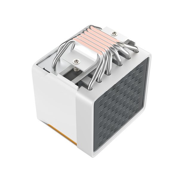 Ocypus Delta A62 EXS WH, 120mm FAN, FULL-COVER SHROUD, 6 HEAT PIPES, 4-PIN PWM, 600-1800 RPM, 31DBA, HYDRO BEARING, LGA115X/1200/1700/1851, AM4/AM5