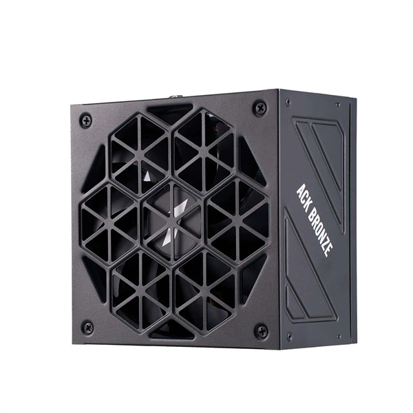 1STPLAYER ACK BRONZE 650W Black / ATX 3.1, APFC, 80 PLUS Bronze, Double Forward, full Teapo caps, 140mm fan, non-modular / HA-650AA2