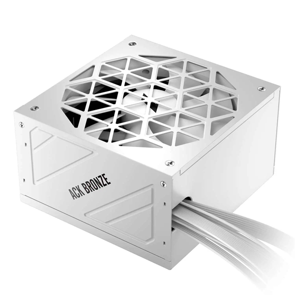 1STPLAYER ACK BRONZE 750W White / ATX 3.1, PCIe 5.1, APFC, 80 PLUS Bronze, Double Forward, full Teapo caps, 140mm fan, non-modular / HA-750AA2-WH