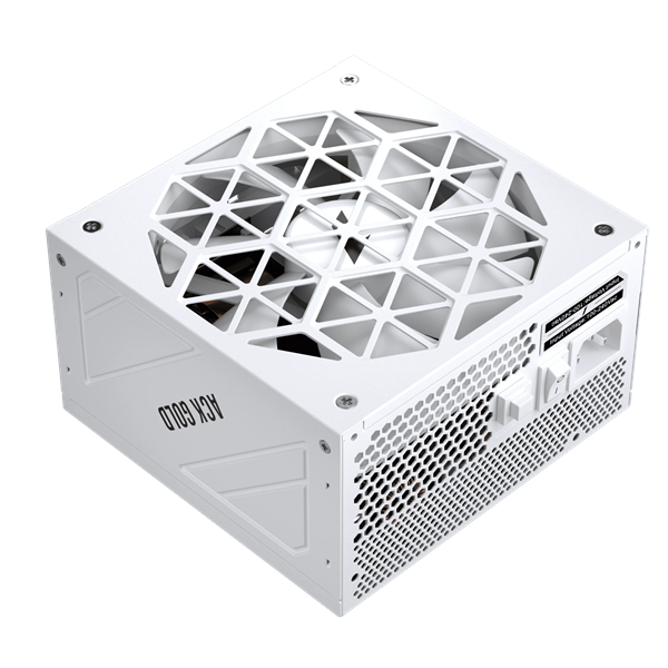 1STPLAYER ACK GOLD 750W White / ATX 3.1, PCle 5.1, APFC, 80 PLUS Gold, LLC+DC-DC, full Teapo caps, 140mm fan, full modular / HA-750BA2-WH