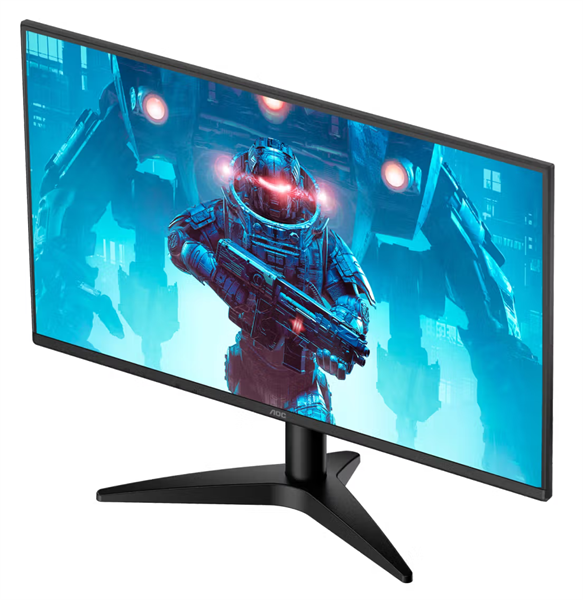 23,8 AOC 1920x1080 WLED 16:9 IPS 300cd, 1500:1, 20M:1, 4ms, 178°/178°, DP, HDMI, 144Hz, Tilt, VESA, External, Black, 3y арт. 24B36X