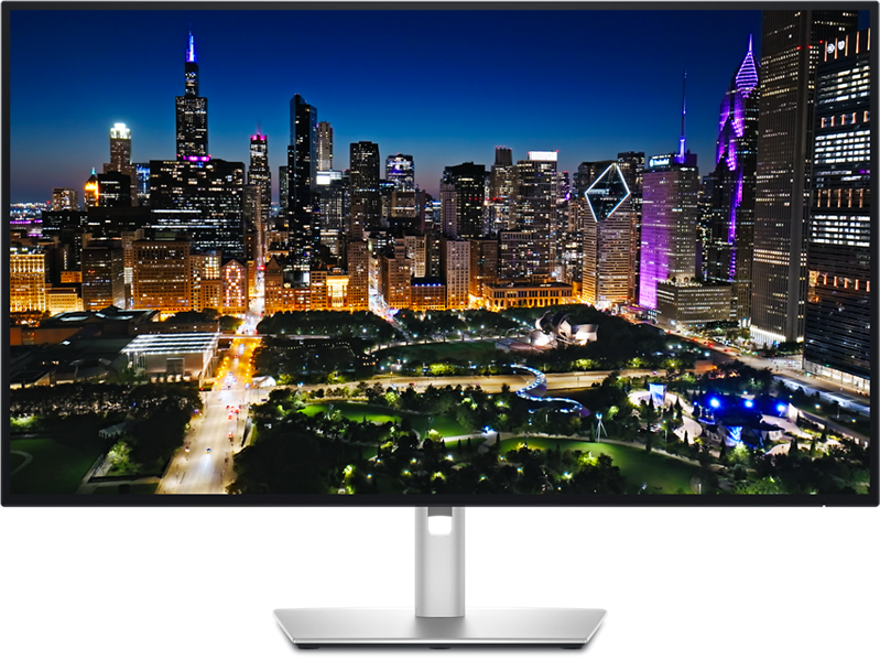 Dell 31.5" U3225QE S/BK (IPS;16:9;3840x2160x120Hz;450cd/m2;3000:1;5ms;178/178;1.07bill;DP; DP(out);HDMI; 2xThunderbolt 4;3xUSB-C;5xUSB;RJ45;HAS;Tilt; Swiv;Pivot (Темные пятна в верхней части матрицы)