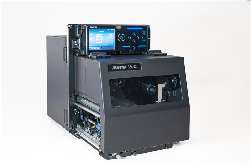 SATO S84NX Print Engine 305dpi, 4, TT, RH (Rigth Hand), 16 ips Up to 400 mm/s, CPU1: 2GB ROM, 256MB RAM, CPU2: 4MB ROM, 64MB RAM, LCD, 25 DSUB pin I/O, RS232C, USB, LAN, 2 x USB host, NFC, EU power ca арт. WWS8N24AEU