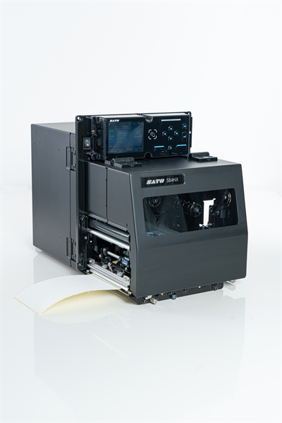 SATO S84NX Print Engine 305dpi, 4, TT, RH (Rigth Hand), 16 ips Up to 400 mm/s, CPU1: 2GB ROM, 256MB RAM, CPU2: 4MB ROM, 64MB RAM, LCD, 25 DSUB pin I/O, RS232C, USB, LAN, 2 x USB host, NFC, EU power ca арт. WWS8N24AEU