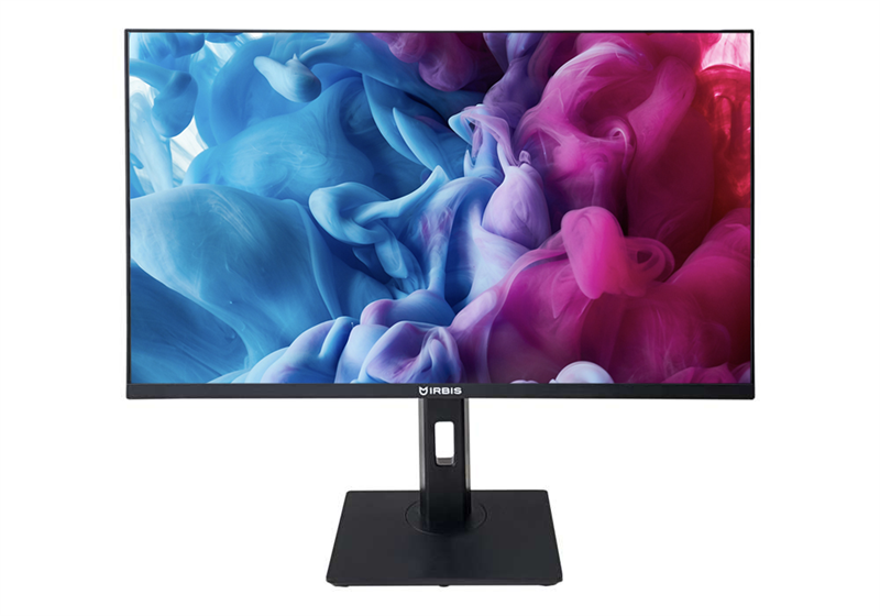 23.8'' IRBIS SMARTVIEW 24 LED Monitor 1920x1080, 16:9, IPS, 300 cd/m2, 1300:1, 3ms, 178°/178°, VGA, HDMI, DP, USB, 100Hz,Tilt,Height,Swivel,Pivot,Speak, внутр бп, VESA (Узкая черная полоса на экране) арт. IMVW24FIDR-NNC-002