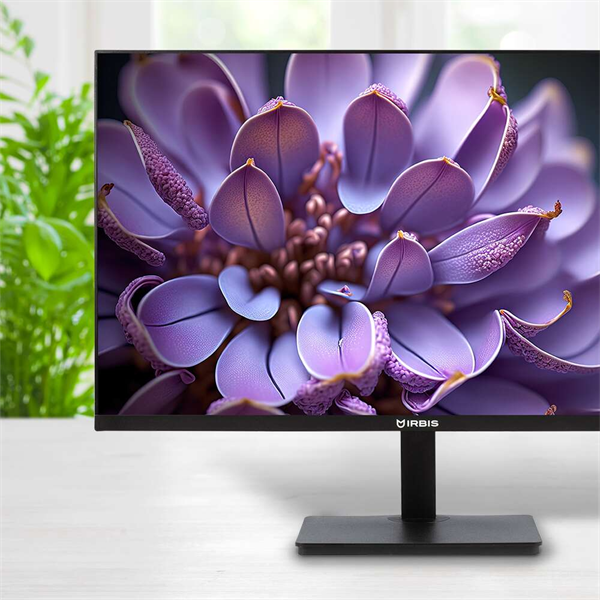 27" IRBIS SMARTVIEW 27 LED Monitor 1920x1080, 16:9, IPS, 250 cd/m2, 1000:1, 3ms, 178°/178°, VGA, HDMI, DP, USB, Audio output, 75Hz, Speak, Tilt, VESA, для mini (Узкая светлая полоса в центре экрана) арт. ISM27FIDVesa-NNC-002