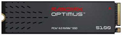 SanDisk SSD Optimus 5100 M.2 2280 NVMe 500Gb, 6600MBs/5600MBs TBW 300, SDSP51500GAN, 1 year (незначительное повреждение коробки)