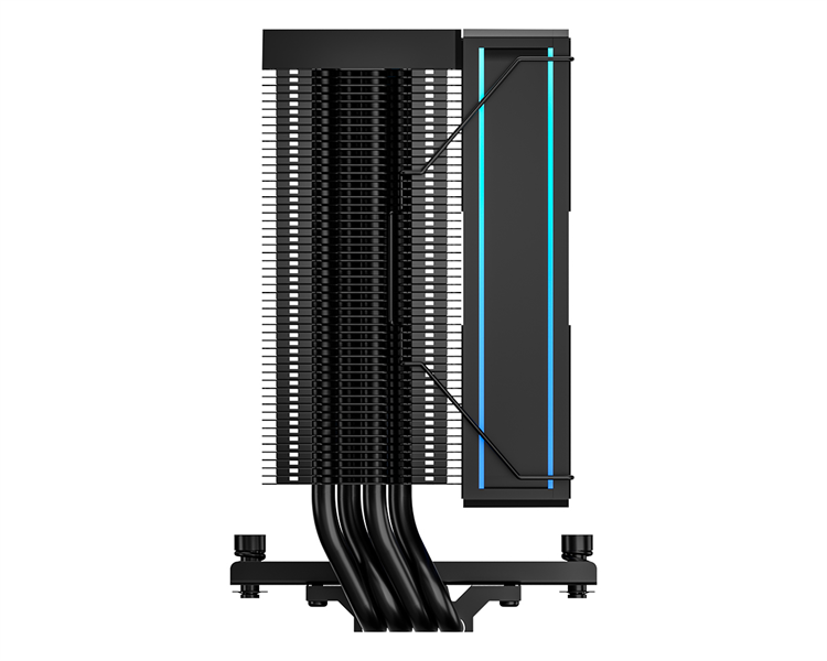 ID-COOLING FROZN A410 TD ARGB LGA1954/1851/1700/1200/115X/AM5/AM4 (10шт/кор, TDP 220W, PWM, 4 тепл.трубки прямого контакта, FAN 120mm, черный) RET