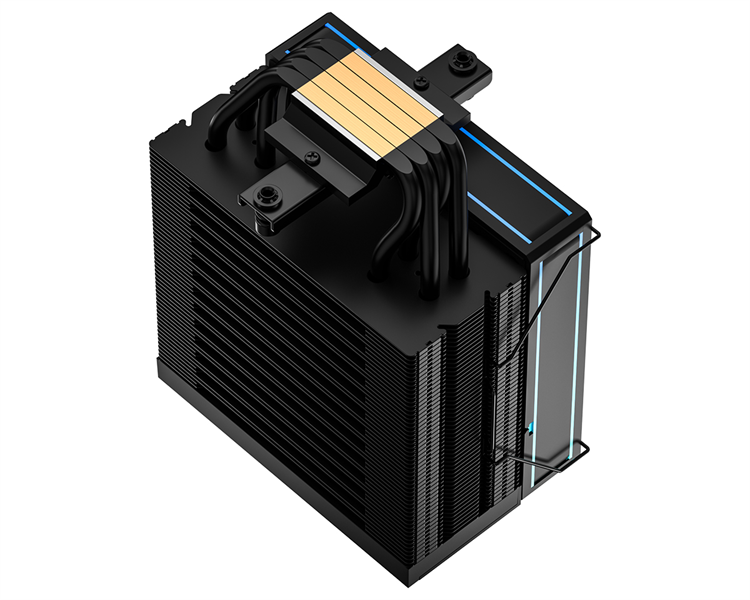 ID-COOLING FROZN A410 TD ARGB LGA1954/1851/1700/1200/115X/AM5/AM4 (10шт/кор, TDP 220W, PWM, 4 тепл.трубки прямого контакта, FAN 120mm, черный) RET