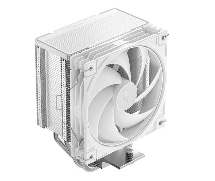 DEEPCOOL AG600 WH LGA1851/1700/AM5/AM4 (12шт/кор, TDP 270W, PWM, Fan 120mm, 6 тепл. трубок, белый) RET (R-AG600-WHNPMG2-G)