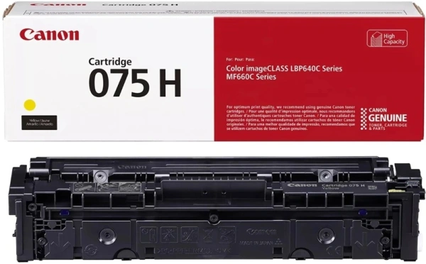 Canon 075HY for MF664Cdw/667Cdw / LBP646Cdw/LBP647Cdw (2500 pages) (существенное повреждение коробки)