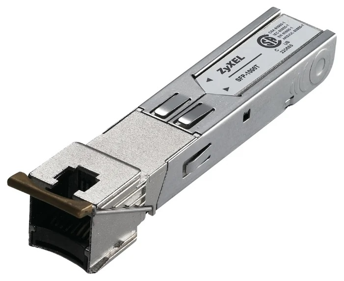 Zyxel SFP-1000T с портом Gigabit Ethernet (1000Base-T), 100 м (OEM) (OEM, отсутствует оригинальная упаковка) Zyxel Networks арт. 91-010-172001B-NC3-001