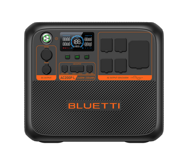 Bluetti Premium 200 L (AC200PL) Portable Power Station, 2400W/2304Wh, LiFePO4 арт. P-AC200PL-EU-GY-BL-010